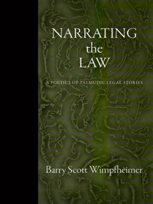 cover image of Narrating the Law